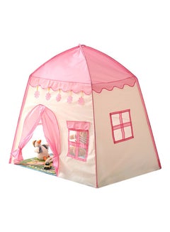 YelaJoy Princess Castle Play Tent for Indoor Outdoor Birthday Gift 130 x 100 x 130cm  - Image 1