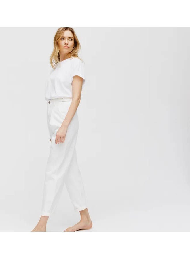 promod Oscar High-Waist Jeans White - Image 2