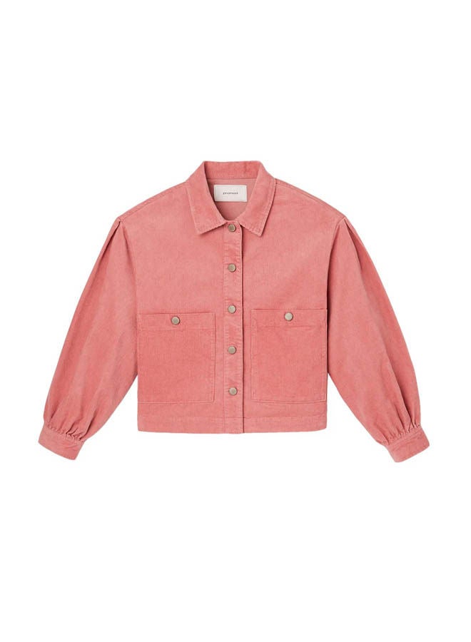promod - Corduroy Jacket Pink - Image 1