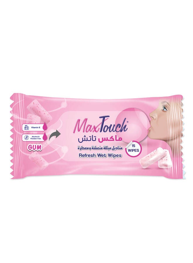 Referesh Wipes 15 -36 Pc