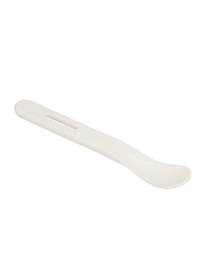 pigeon Feeding Dish With Lid And Spoon, 6+ M - Yellow/Clear - Image 4