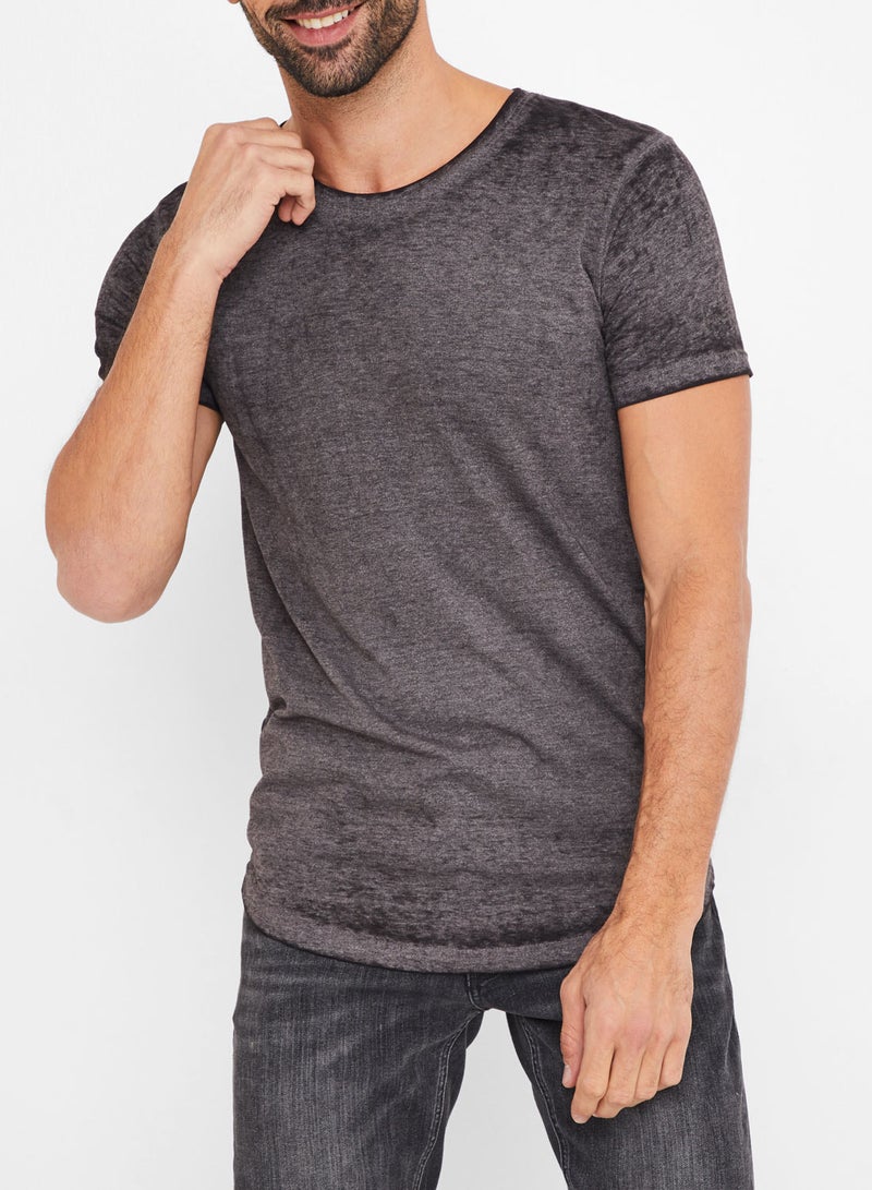 D-Struct Burnout T-Shirt Grey  - Image 1