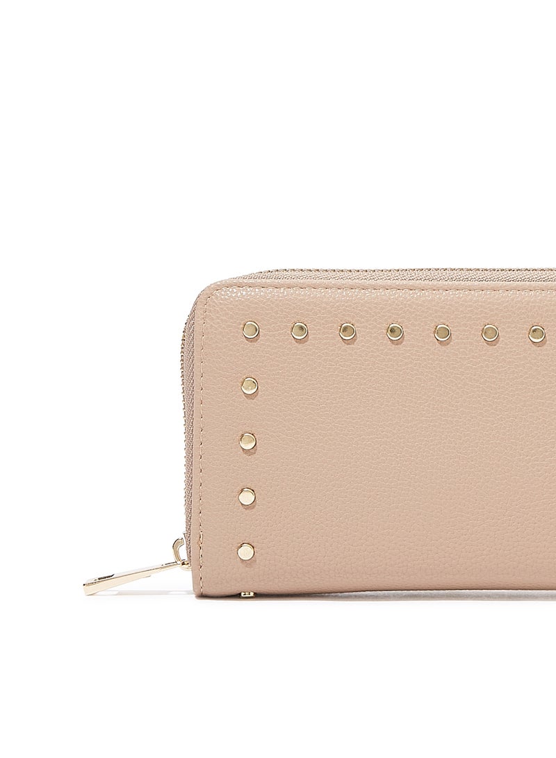 Jove - Studded Long Wallet Blush - Image 1