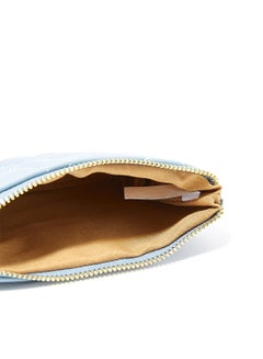 Jove Snakeskin Panel Quilted Crossbody Bag Blue  - Image 4