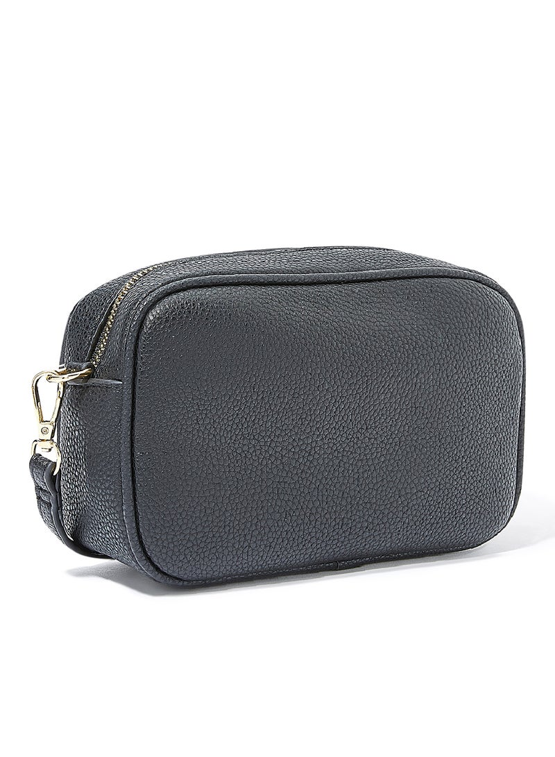 Jove - Leopard Print Crossbody Bag Brown - Image 1