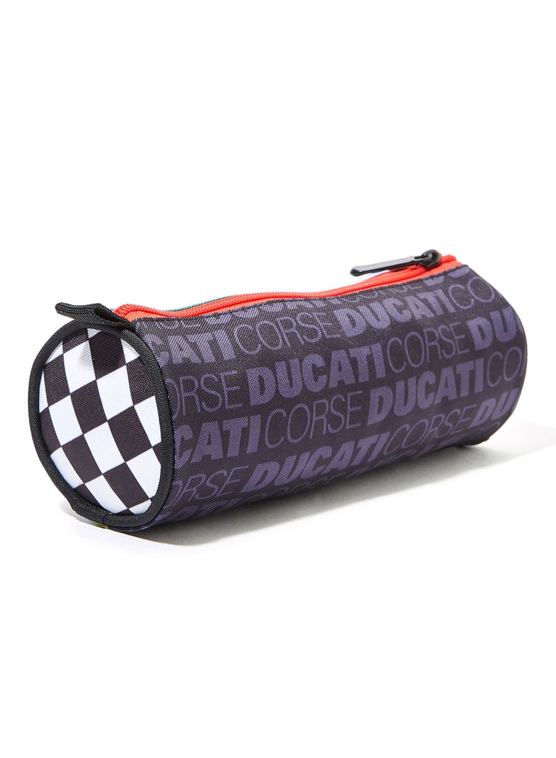 Ducati - Boys Corse Round Pencil Case Multicolour - Image 1