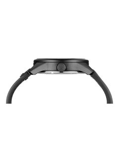 CURREN Men's Leather Automatic Self-wind Sports Watch  - Image 3