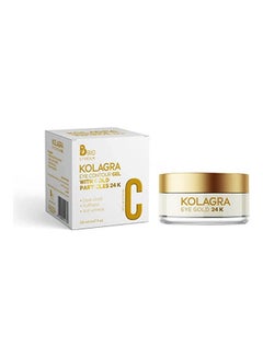 Kolagra Eye Contour Gel With Gold Particles 24K White 20ml