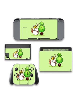Molang And Piu Piu Anime Characters Printed Nintendo Switch Sticker - v1647767417/N52920610A_1