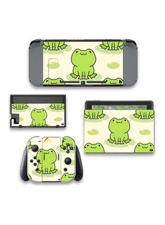 Beautiful Frogs Drawing Printed Nintendo Switch Sticker
