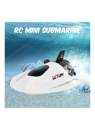 Mini RC Submarine RC Toy with Remote Control for Kids Boys 26.00 x 8.50 x 20.20cm - v1647769473/N52921926A_1