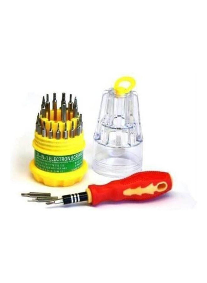 Generic Portable Professional Tool 31 In1 Screwdriver Set Multicolour 