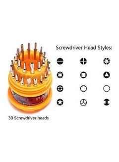 Generic 31 in 1 Multi-Function Precision Screwdriver Set Repair Tool Kits Phone Tablet Watch PDa Multicolour  - Image 2