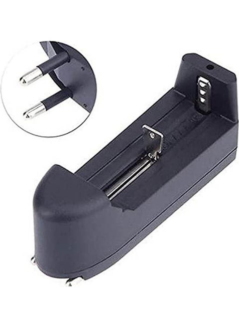 EU Universal 18650 Lithium Battery Charger 1 Cell Multicolour