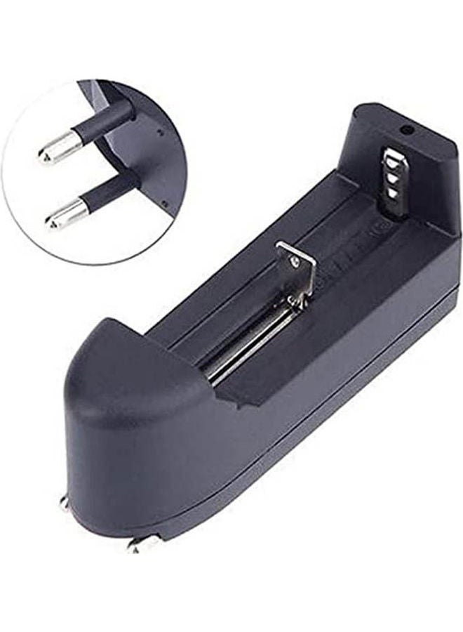 EU Universal 18650 Lithium Battery Charger 1 Cell Multicolour