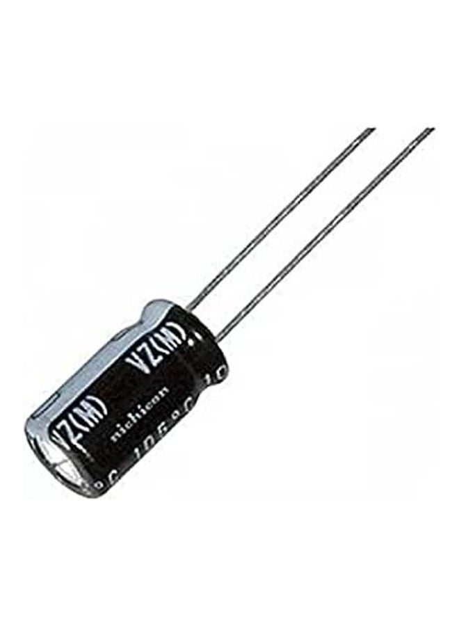 Electrolytic Capacitor 10Uf, 50V Black