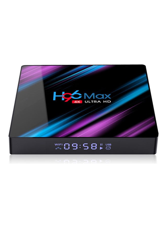 Arabest H96 Max HD WIFI 4K Quad-Core Android TV Smart Box PSWZ-PSW2753E Black/Purple - Image 4