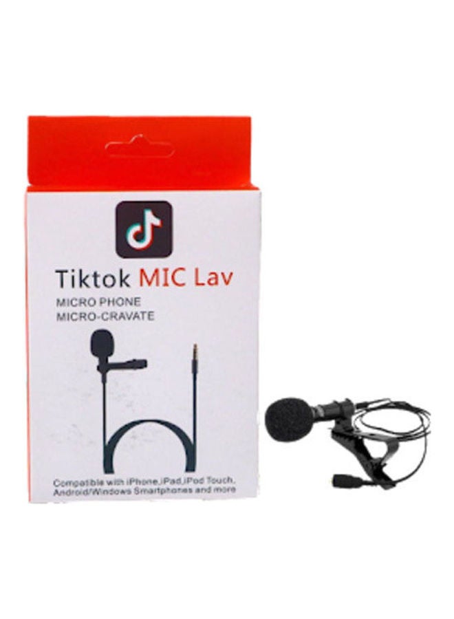 Generic Tiktok Microphone LAV Black 