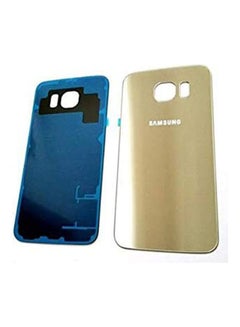 oem Samsung Galaxy S 6 Rear Battery Back Glass Cover Beige 