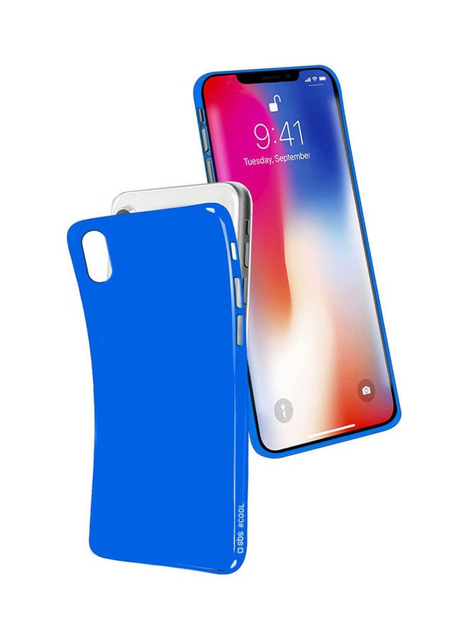 SBS Sbs Cool Back Cover For IphoneX, Iphone Xs Blue  - Image 1