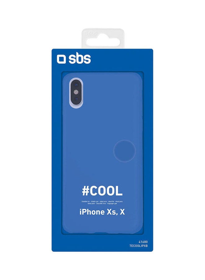 SBS Sbs Cool Back Cover For IphoneX, Iphone Xs Blue  - Image 2