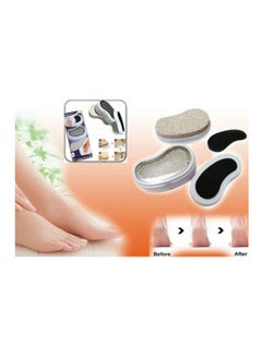 3 In 1 Pedicure Set-Emery Smoother Callus Remover Pumice Stone Buffer