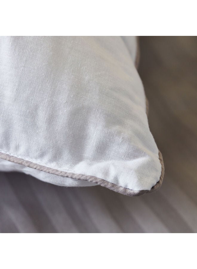 Home Box Jonas Plain Antibacterial Pillow Cotton White 45x70cm  - Image 3