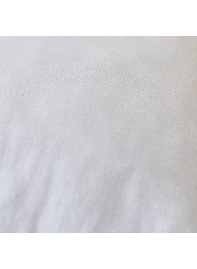 Home Box Jonas Plain Antibacterial Pillow Cotton White 45x70cm  - Image 4
