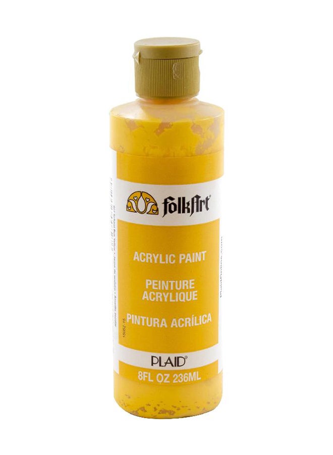 PLAID FolkArt Acrylic Paint Yellow