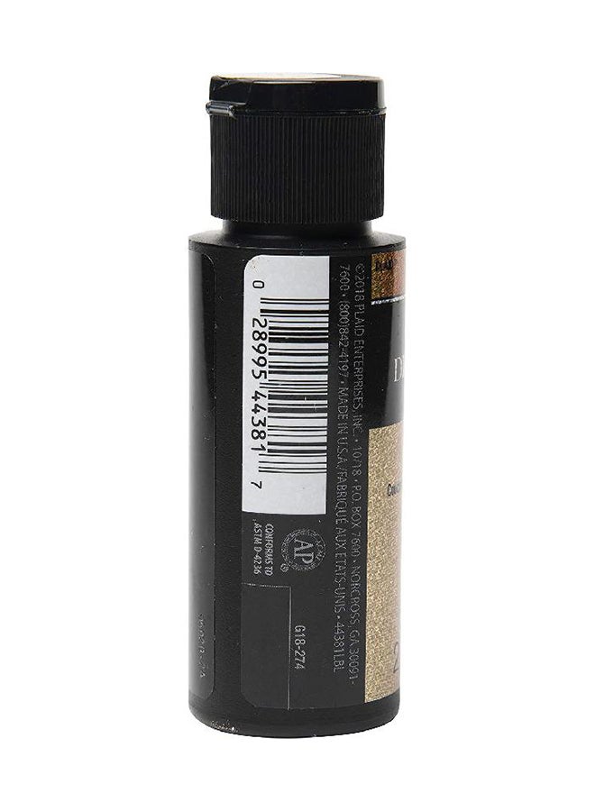 PLAID FolkArt Dragonfly Glaze Iridescent Acrylic Paint Gold Red/Violet Shift - Image 2