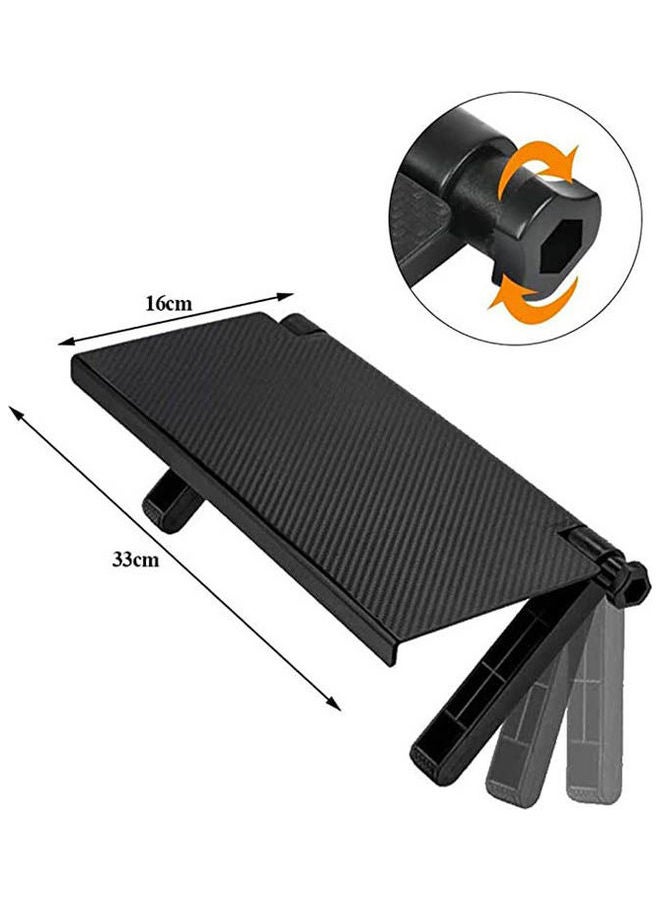 Screen Top Shelf, Friusate TV Adjustable Black  - Image 2