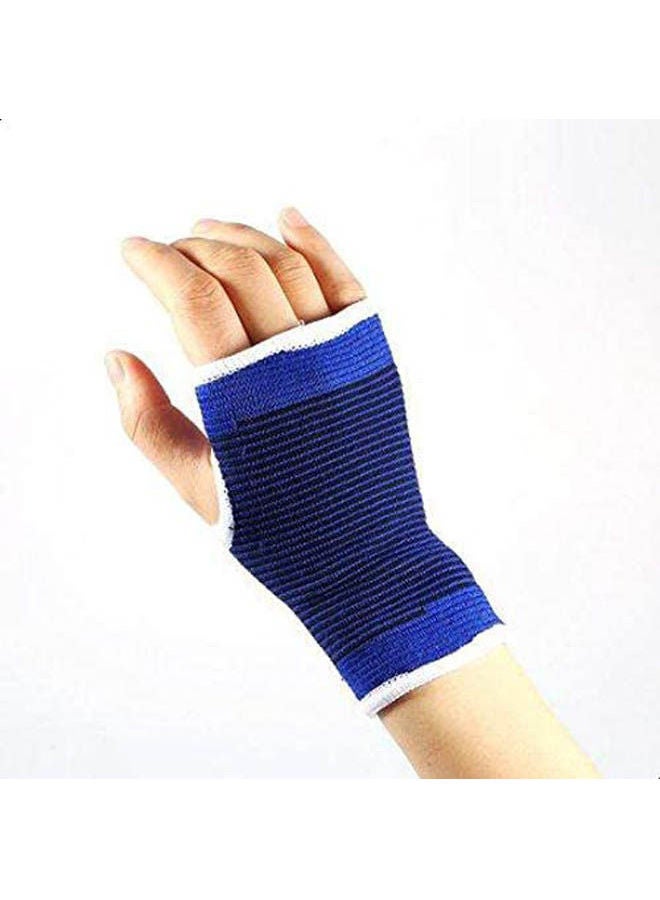 Generic 1 Pair Wrist Brace Elastic Gym Sports Support Wrist Gloves Hand Palm - Image 2