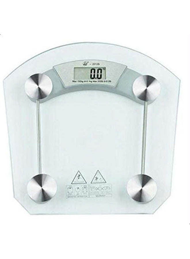 ميزان زجاجي إلكتروني مع أقصى تحميل 180 كجم ميزان إلكتروني - Image 1