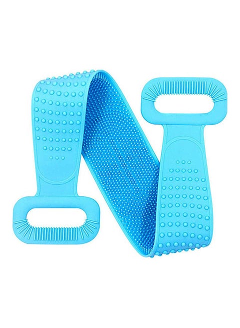 Silicone Back Scrubber For Shower Blue