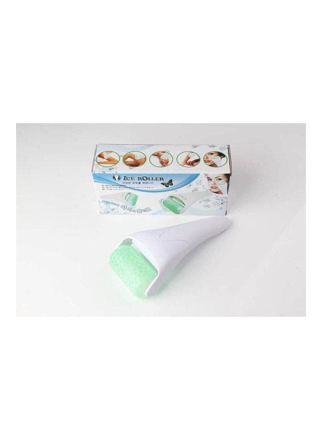 3 Pack Facial Jade Roller For Face + Facial Ice Roller + Gua Sha Stone Tool For Cellulite Body Face Puffiness Massage Green - Image 3