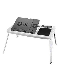 E-Table Laptop Portable Table Multi Usage Black-White  - Image 2