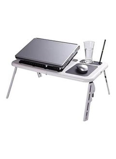 E-Table Laptop Portable Table Multi Usage Black-White  - Image 3