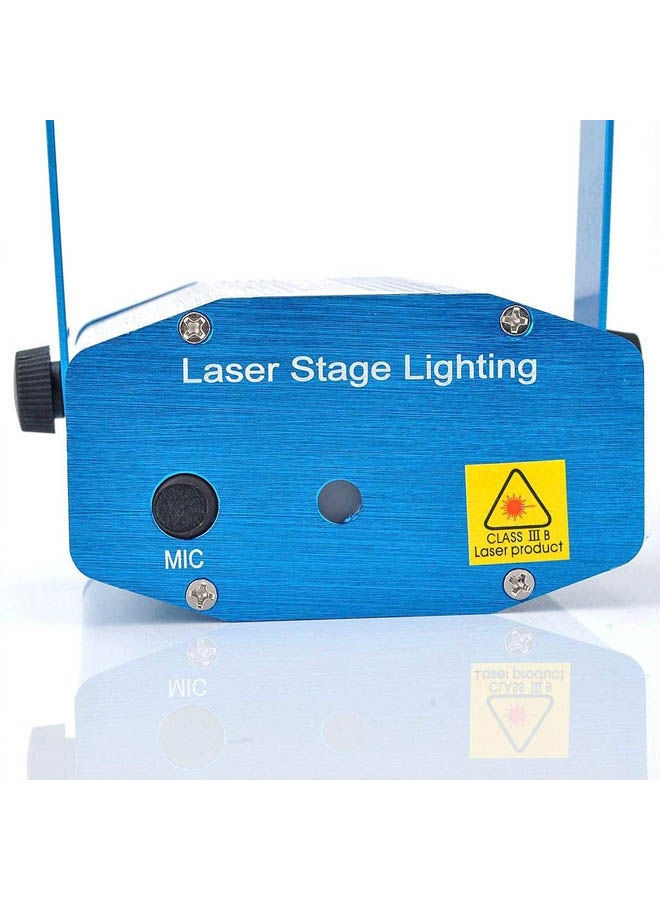240V 150Mw Mini Moving Party Laser Stage Light Blue 