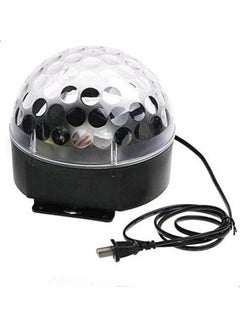 Tomtop 20W Voice-Activated Led Rgb Crystal Magic Ball Effect Light Disco Dj Party Stage Lighting Black 