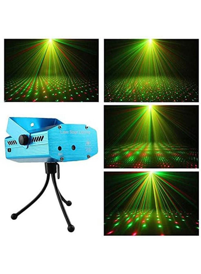 Mini Laser Stage Lighting Blue