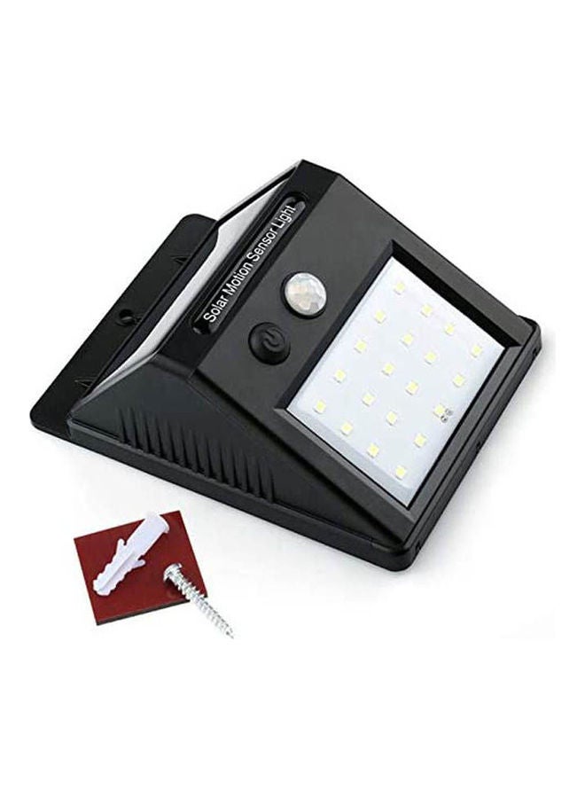 20 Led Solar Light Outdoor Night Wall Lamp Pir Motion Sensor Street Yard Path Home Garden Security Lights Energy Saving Black - Image 2