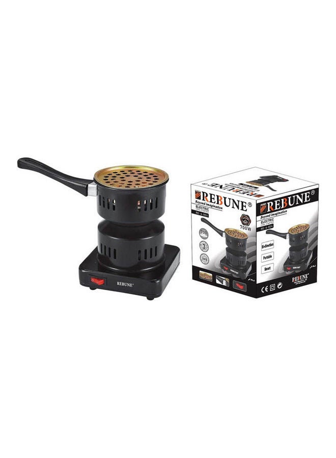 REBUNE - Electric Charcoal Starter With 3 Minutes Fast, 700W Black - Image 1