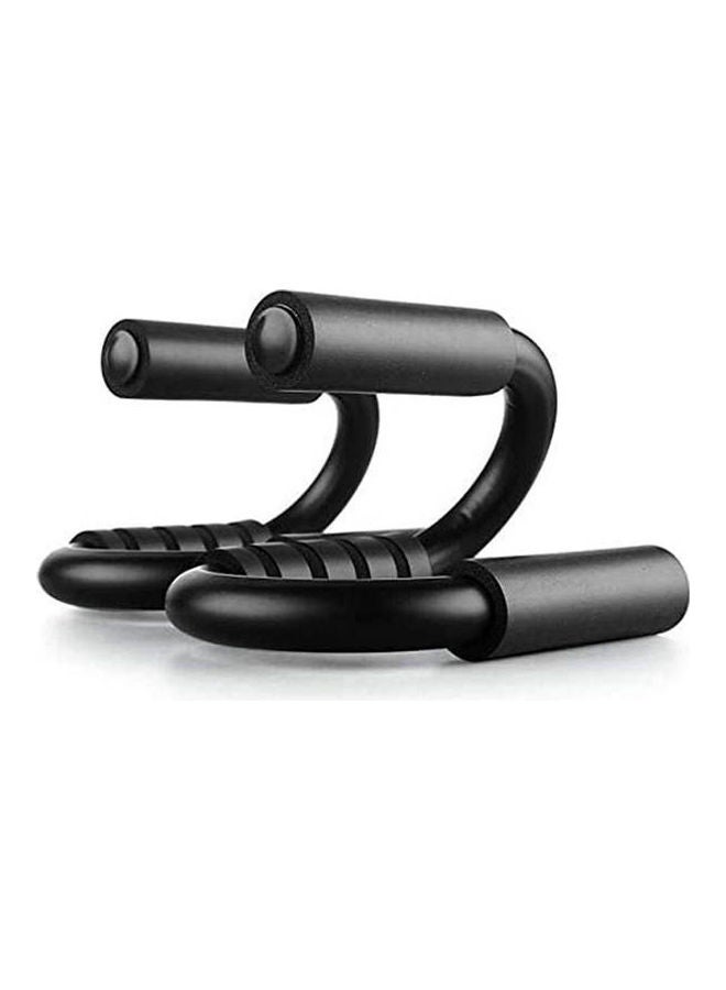 S-Shaped Push-Up Bars Stands Support Brackets Home Muscle Workout Exercise Fitness Equipment - Image 1