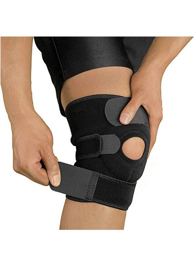 SportQ Knee Support Open Knee Comfort With Adjustable Strap, Single Thick Breathable Neoprene Knee Cover - Image 1