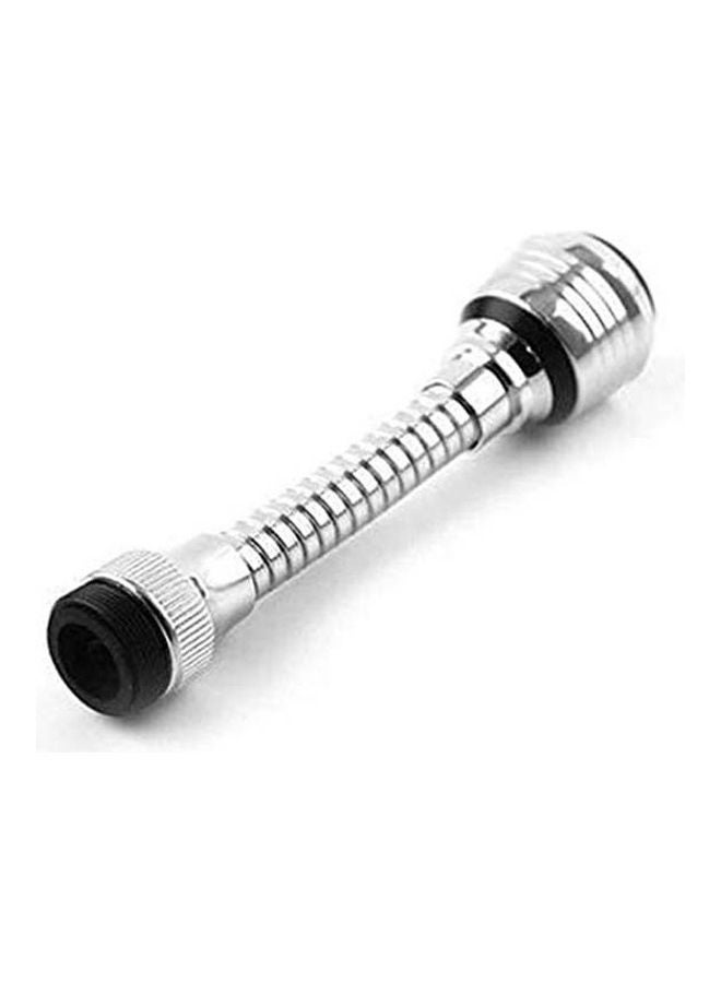 Turbo Flex 360 Instant Hands Free Faucet Swivel Spray Sink Hose Silver - Image 2