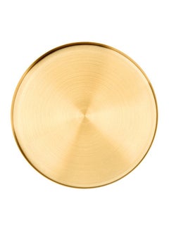 Arabest Decorative Tray Gold 30x30x2.8cm  - Image 1