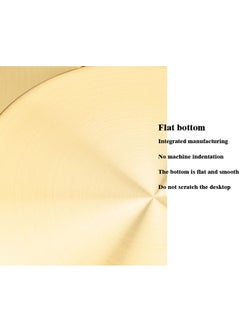Arabest Decorative Tray Gold 30x30x2.8cm  - Image 3