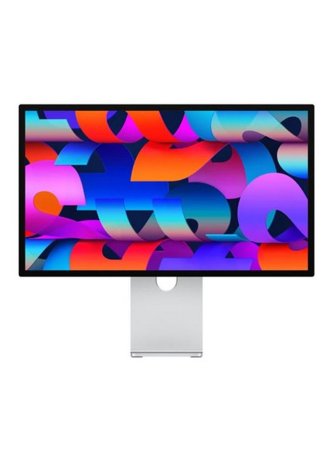 Apple MK0Q3AB/A Monitor With 27-inch 5K Studio Display, Refresh Rate 60 Hz, Response Time UpTo 1 ms With Tilt and Height-Adjustable Stand Silver  - Image 1