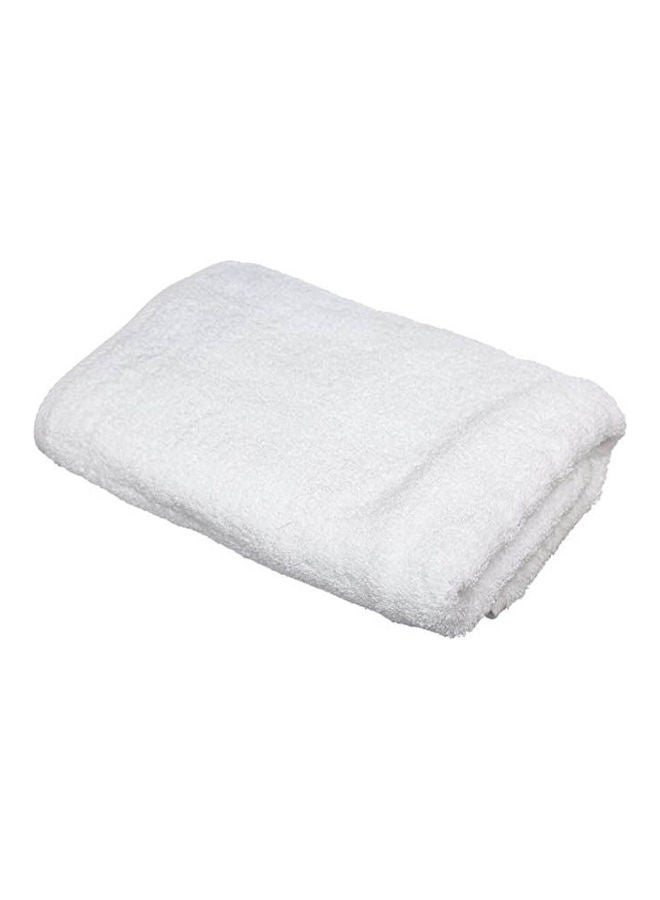 Cotton Solid Face Towel White 50x100cm