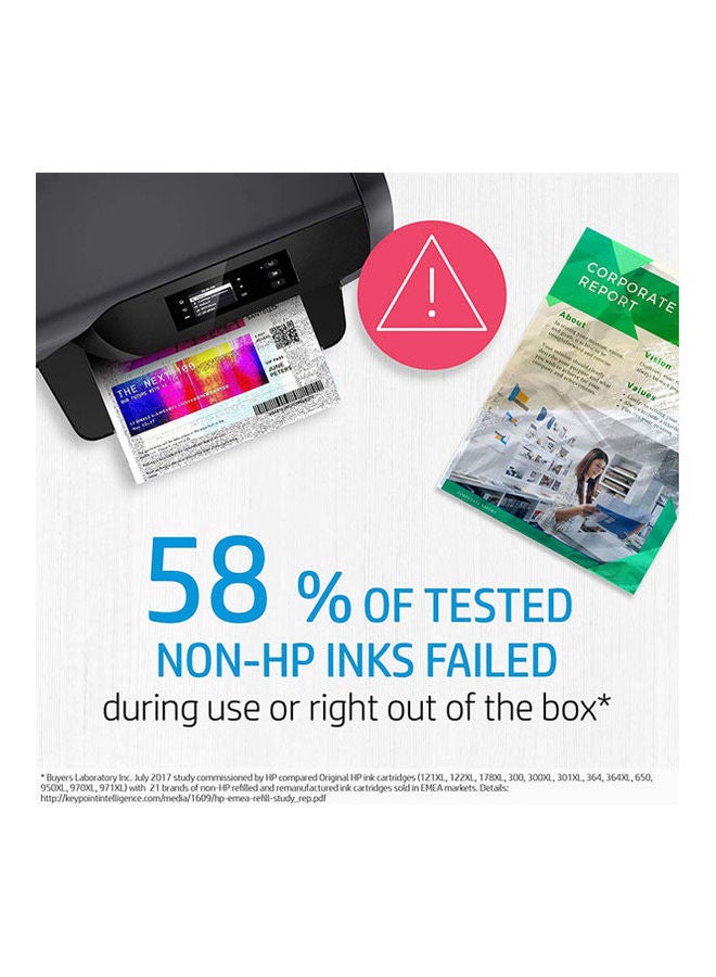 HP 953xl High Yield Ink Cartridge - F6u16ae Cyan - Image 3